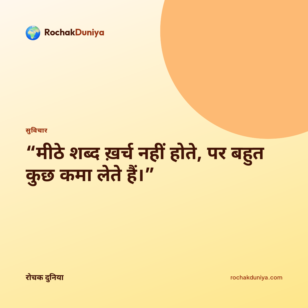 आपका सुविचार कार्ड