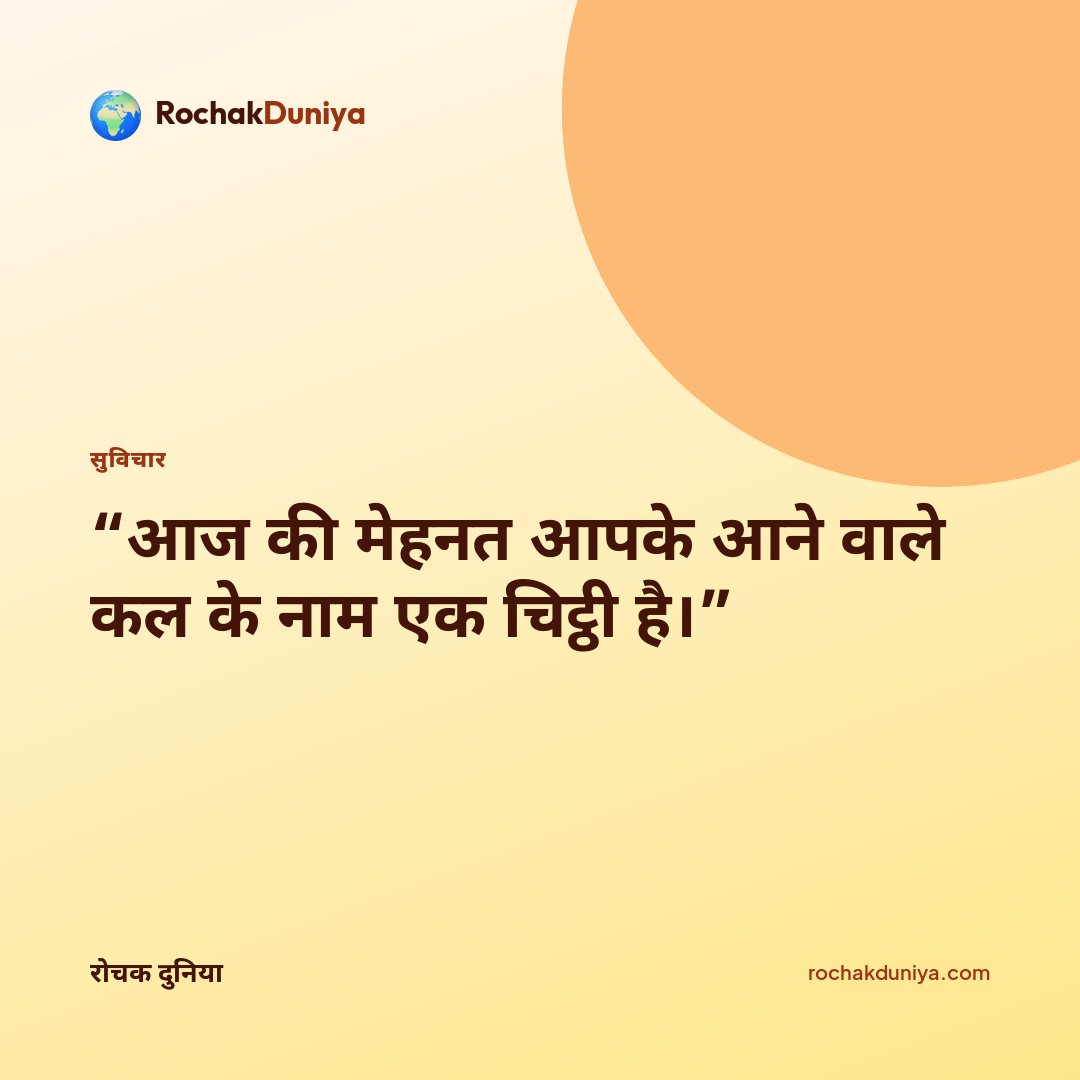 आपका सुविचार कार्ड