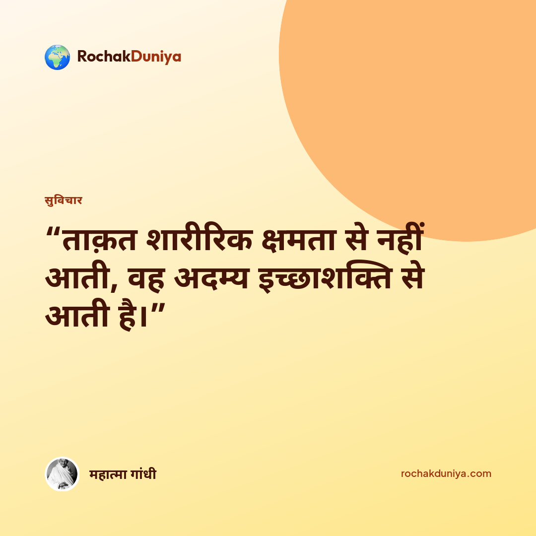 आपका सुविचार कार्ड