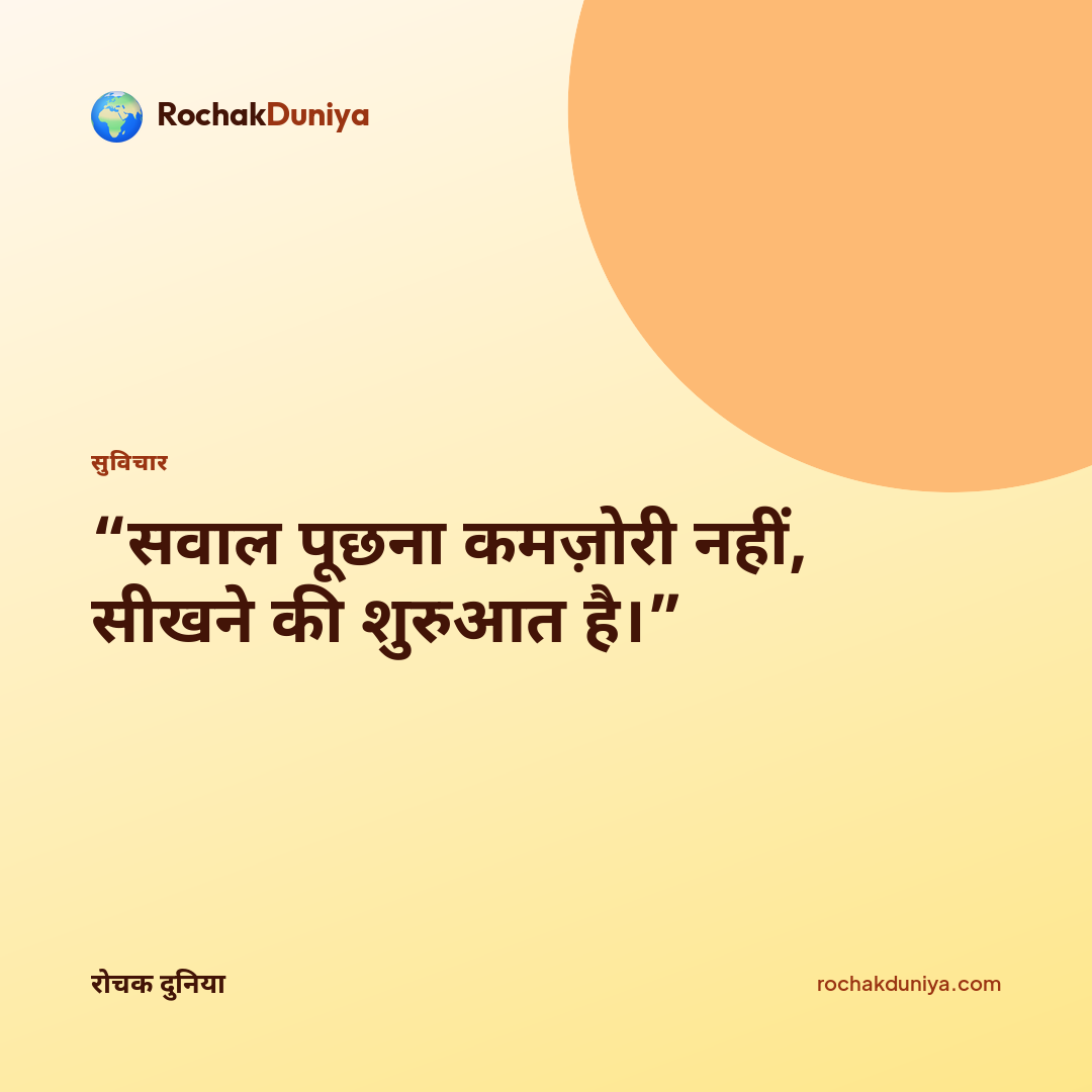 आपका सुविचार कार्ड