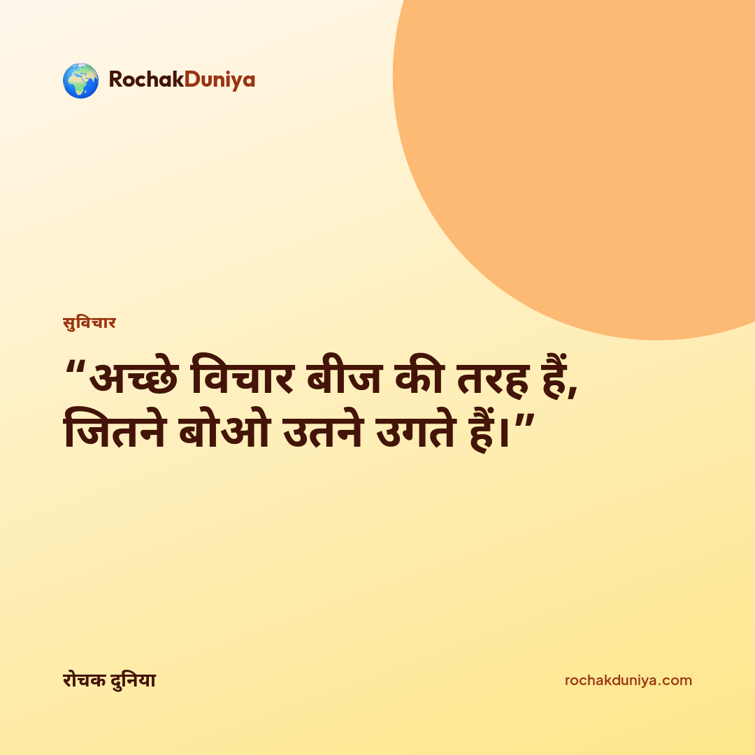 आपका सुविचार कार्ड